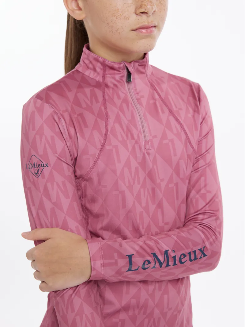 LeMieux Young Rider Clea Base Layer Peony-1