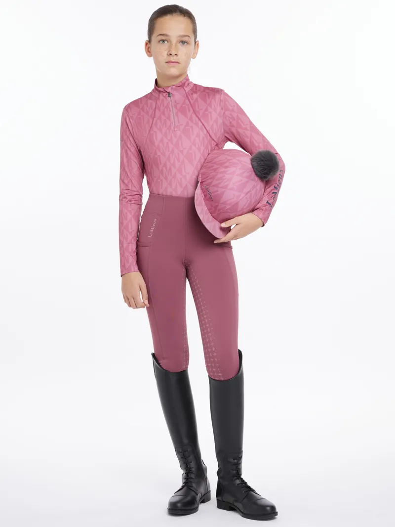 LeMieux Young Rider Clea Base Layer Peony-3
