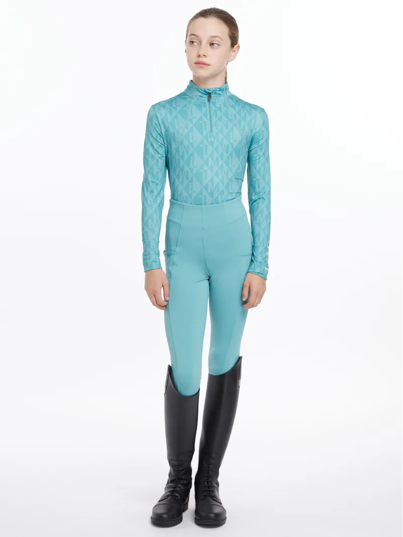 LeMieux Young Rider Clea Base Layer Lagoon-3