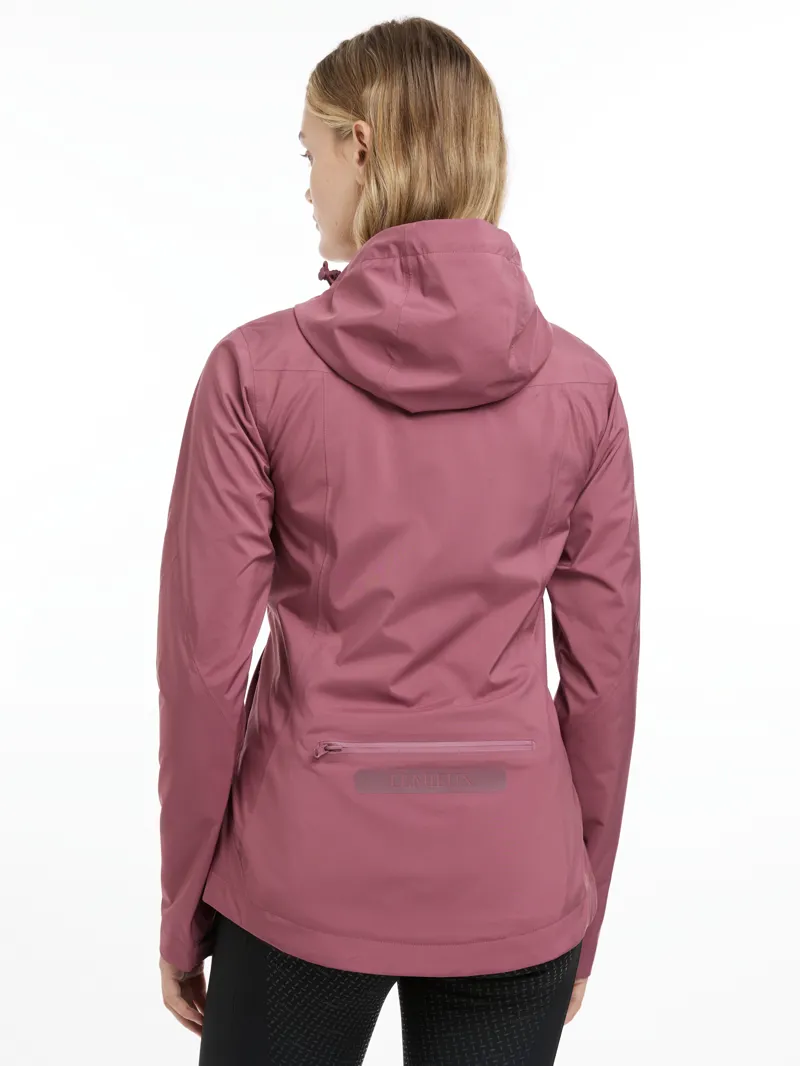 LeMieux Womens Isla Short Waterproof Jacket Rosewood-2