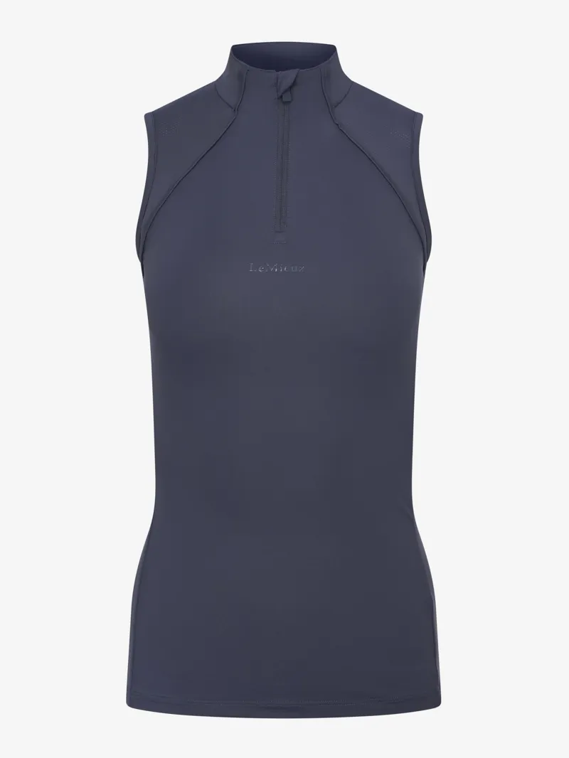 LeMieux Womens Maria Mesh Sleeveless Base Layer Dusk-4