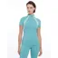 LeMieux Womens Maria Mesh Short Sleeve Base Layer Lagoon