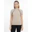 LeMieux Womens Maria Mesh Short Sleeve Base Layer Almond