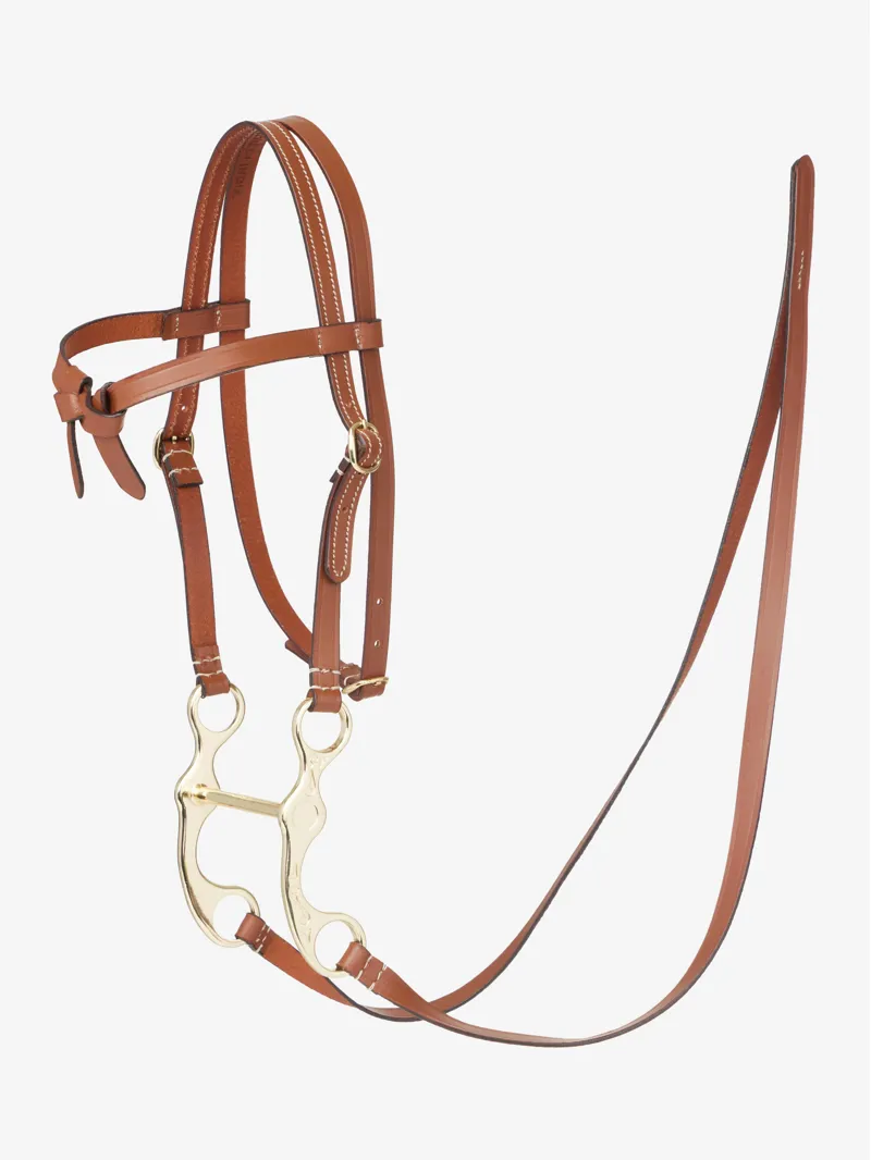 LeMieux Hobby Horse Western Bridle Accessory Kids In Tan