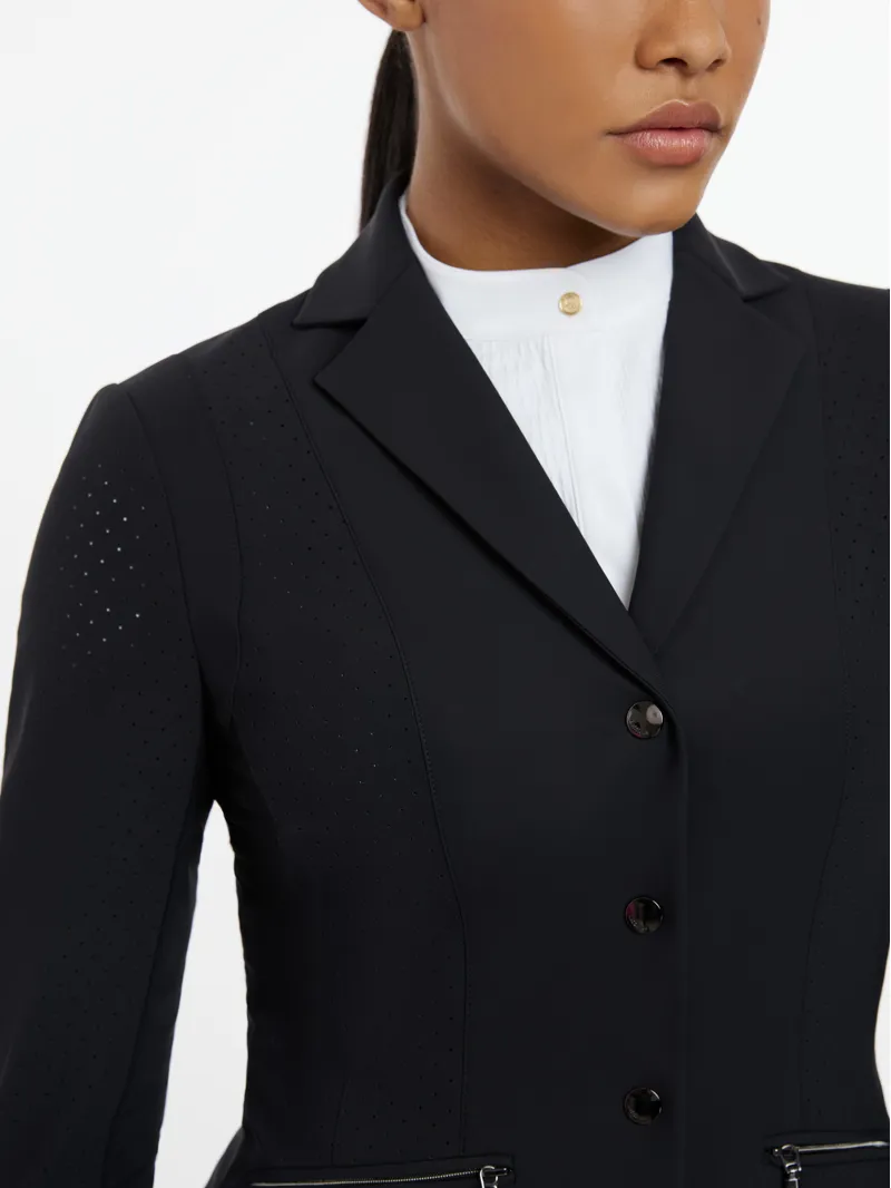 LeMieux Jessica Mesh Show Jacket Black-1