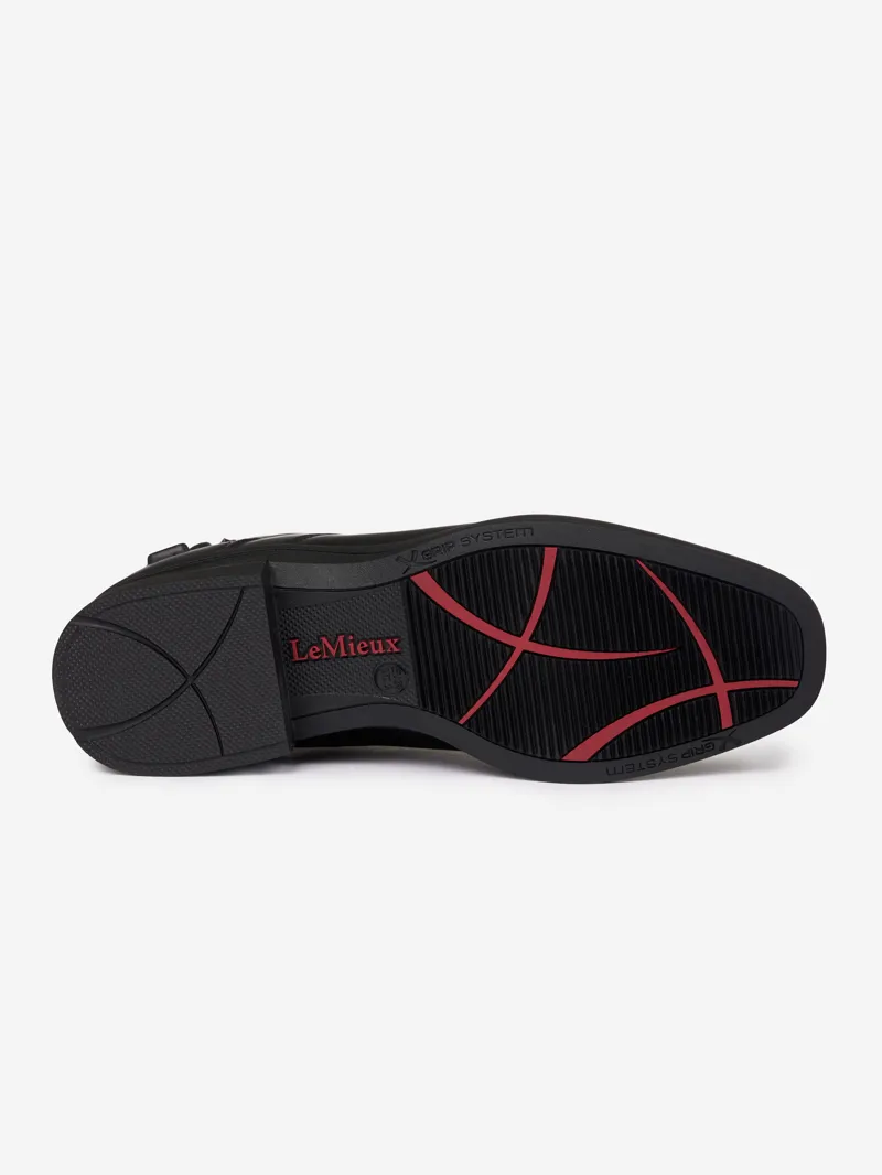 LeMieux Ladies Zip Paddock Boot Black-2