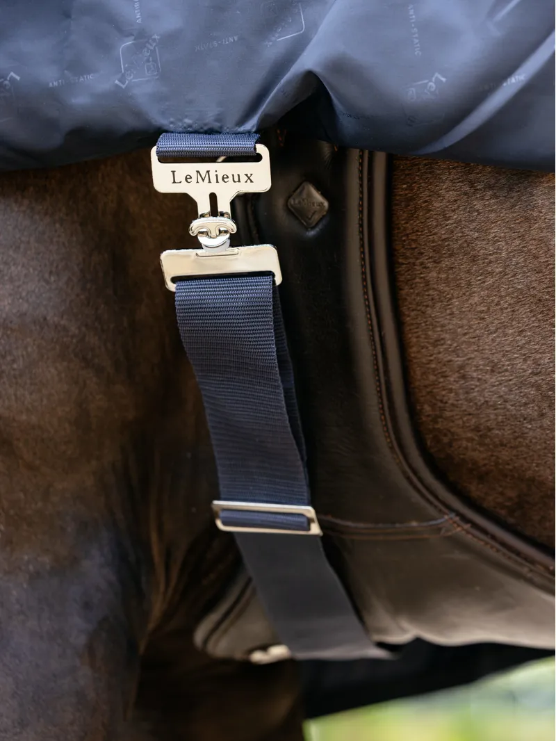 LeMieux Rain Sheet Navy-5