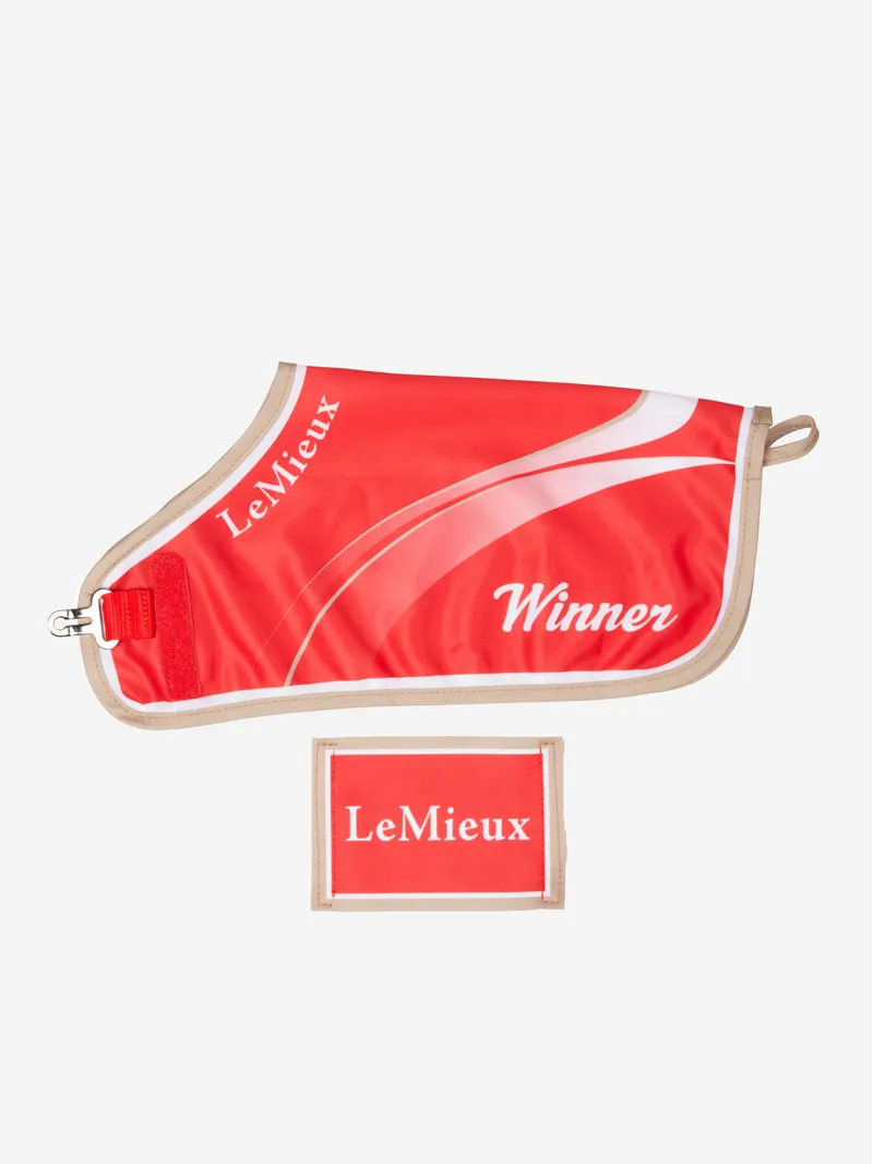 LeMieux Toy Pony Winners Rug in Red-1