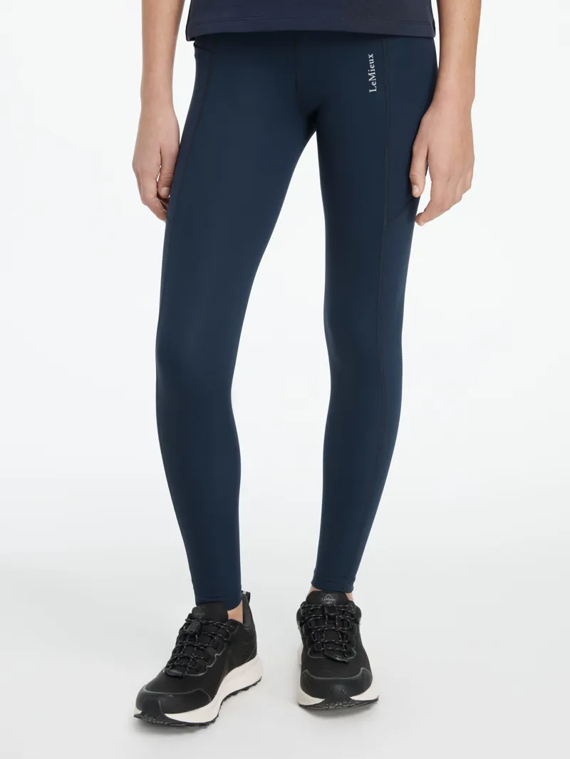 LeMieux Young Rider Darla Sport Legging Navy