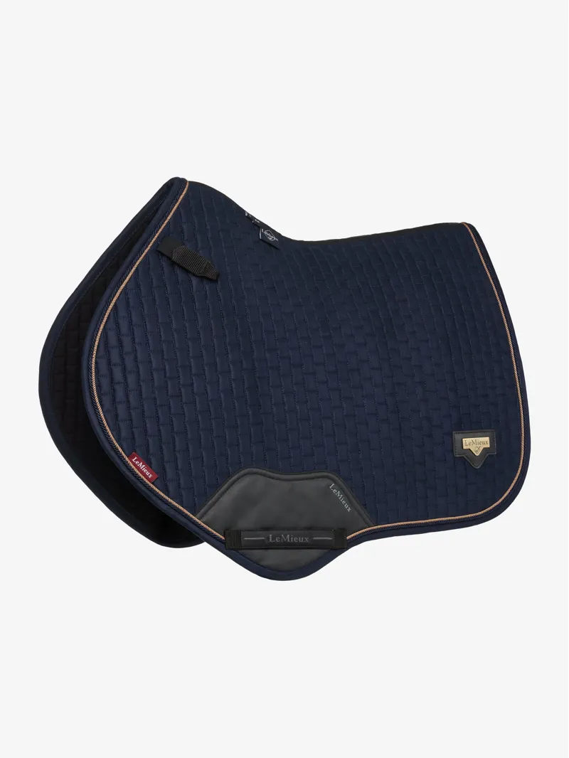 LeMieux Puissance Suede Close Contact Pad Navy