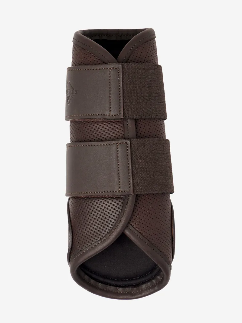 LeMieux Capella Leather Brushing Boots Brown