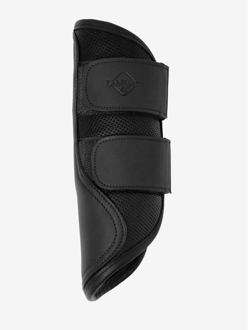 LeMieux Capella Leather Brushing Boots Black-2