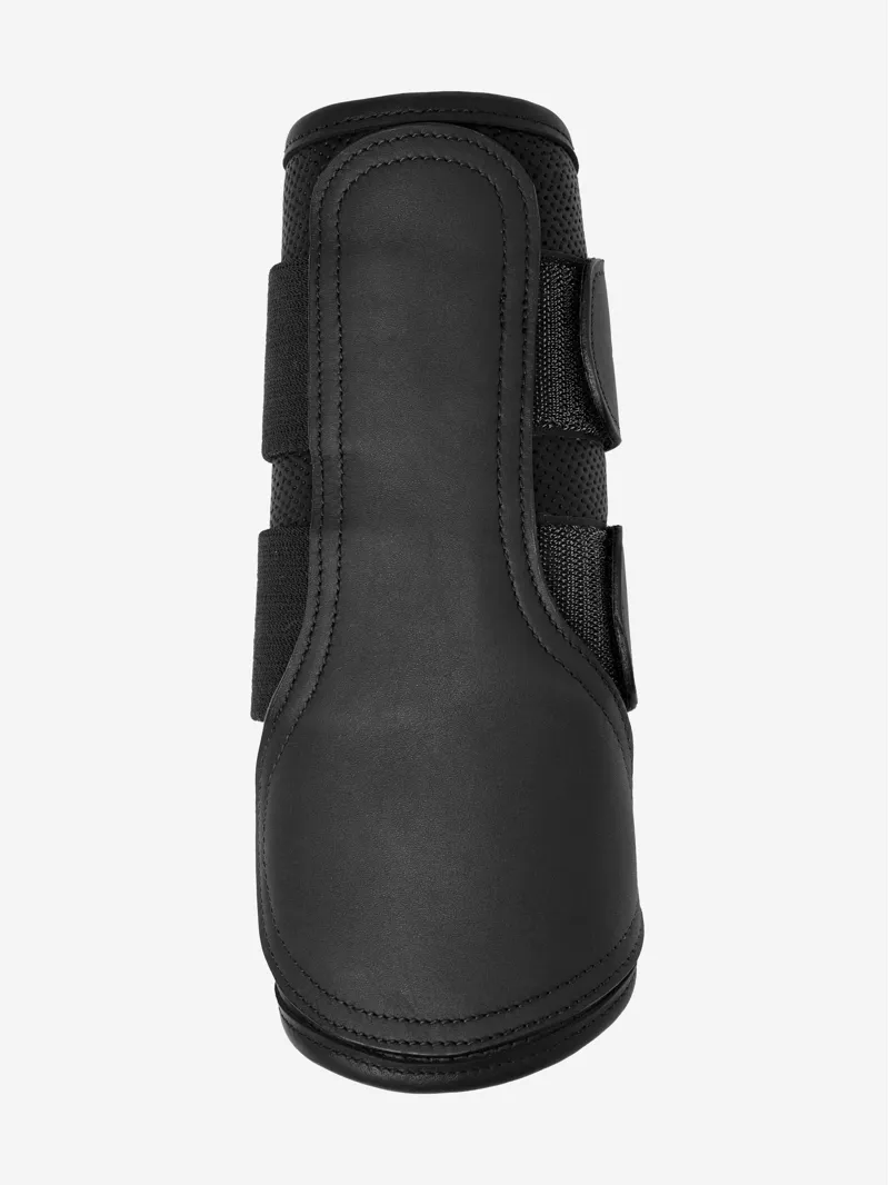 LeMieux Capella Leather Brushing Boots Black-3