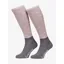 LeMieux Junior Footsie Socks Lemon