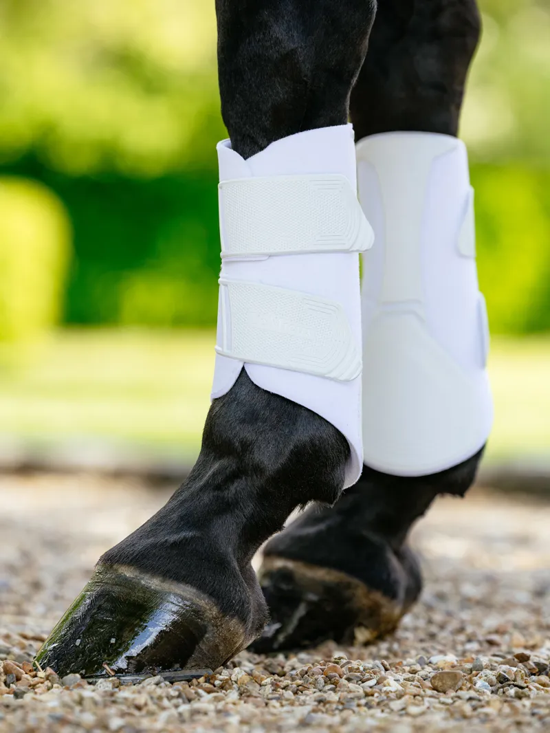 LeMieux Technical Brushing Boot White-3