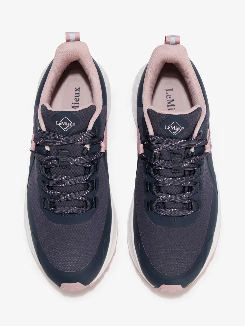 LeMieux Ladies Trax Viva Waterproof Trainer Dusk Blue-3