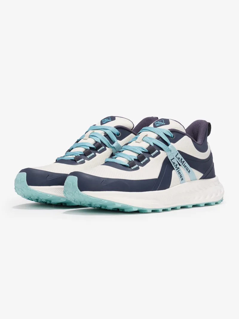 LeMieux Youth Trax Viva Waterproof Trainer Stone-1