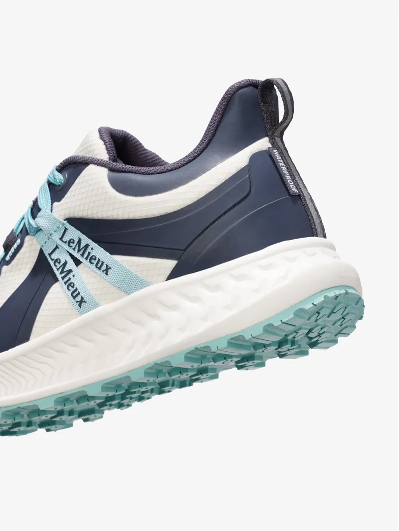 LeMieux Youth Trax Viva Waterproof Trainer Stone-4