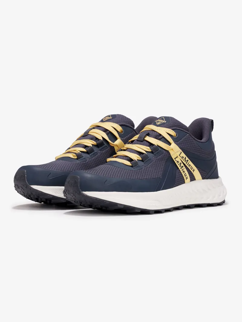 LeMieux Youth Trax Viva Waterproof Trainer Dusk Blue-1