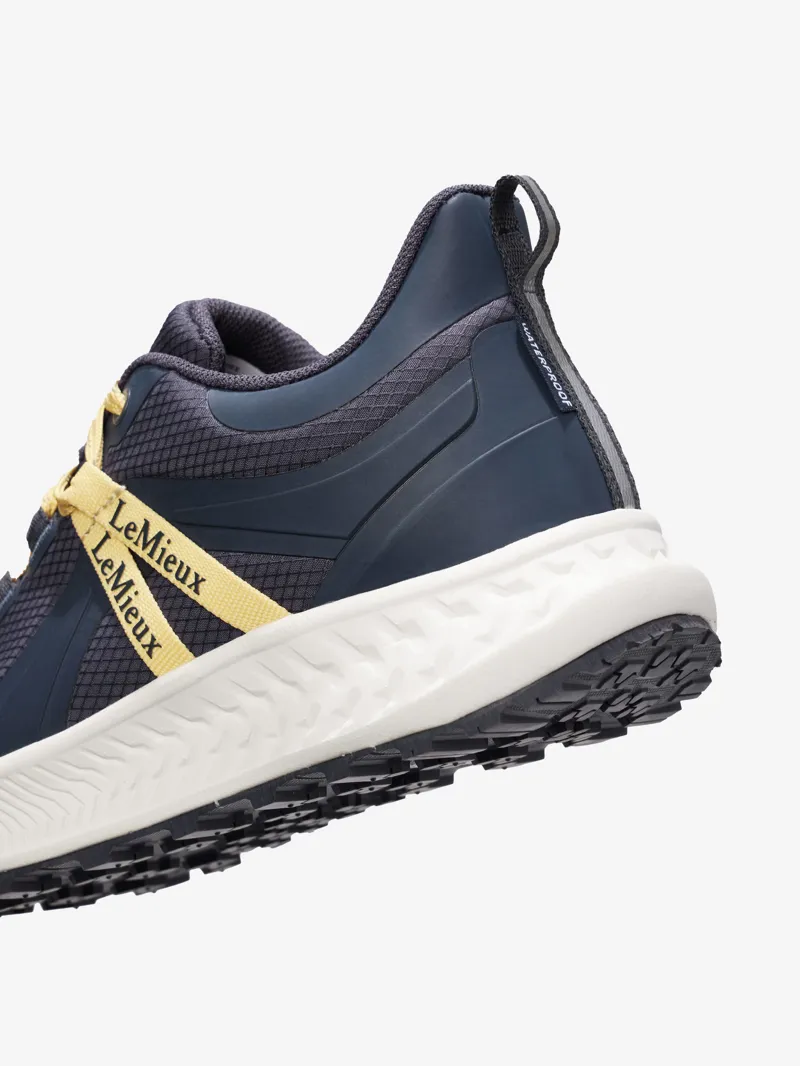 LeMieux Youth Trax Viva Waterproof Trainer Dusk Blue-5