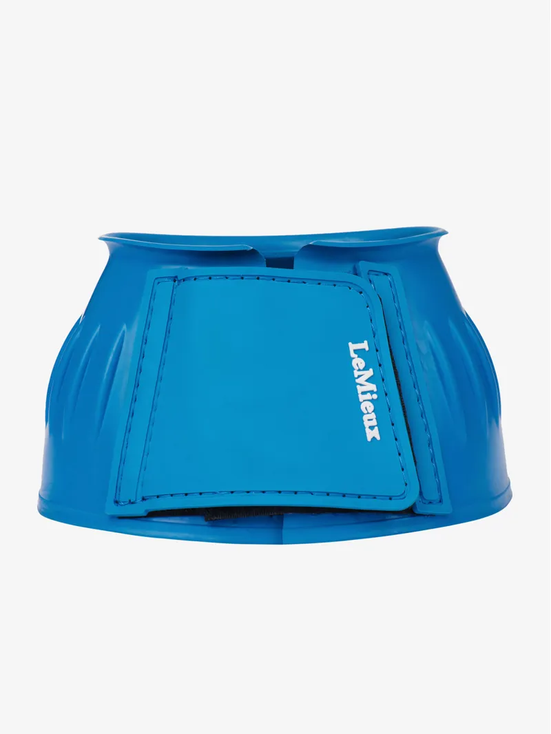 LeMieux Rubber Bell Boots Benetton Blue-1