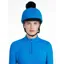 LeMieux Classique Pom Hat Silk Benetton Blue