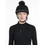 LeMieux Classique Pom Hat Silk Black