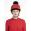 LeMieux Classique Pom Hat Silk Chilli