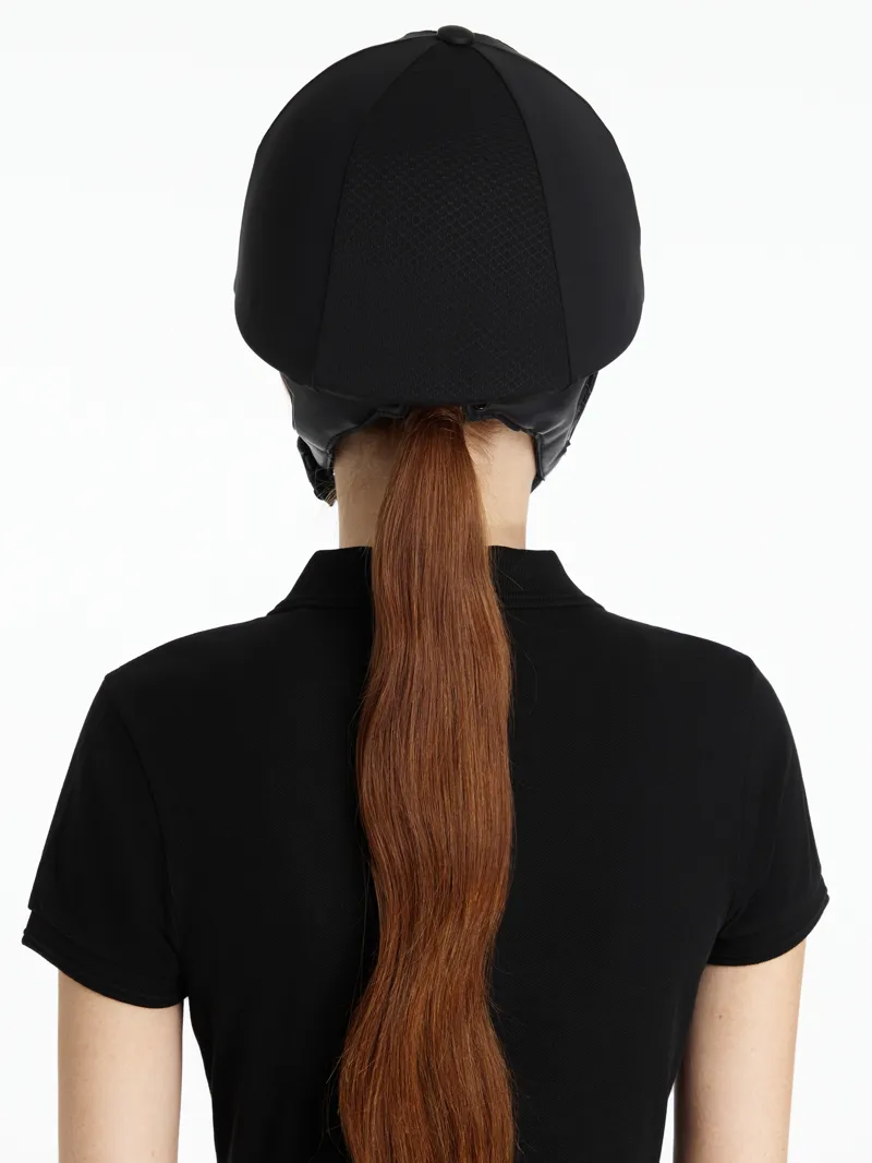 LeMieux Pro Mesh Hat Silk Black-3