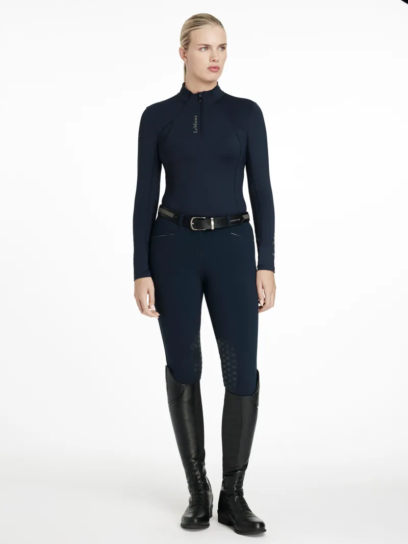 LeMieux Ladies Classique Base Layer Navy-3