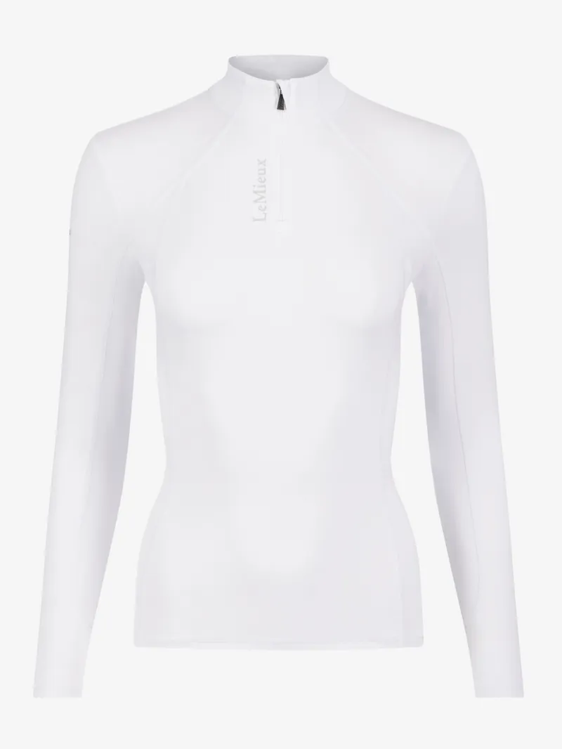 LeMieux Ladies Classique Base Layer White-5