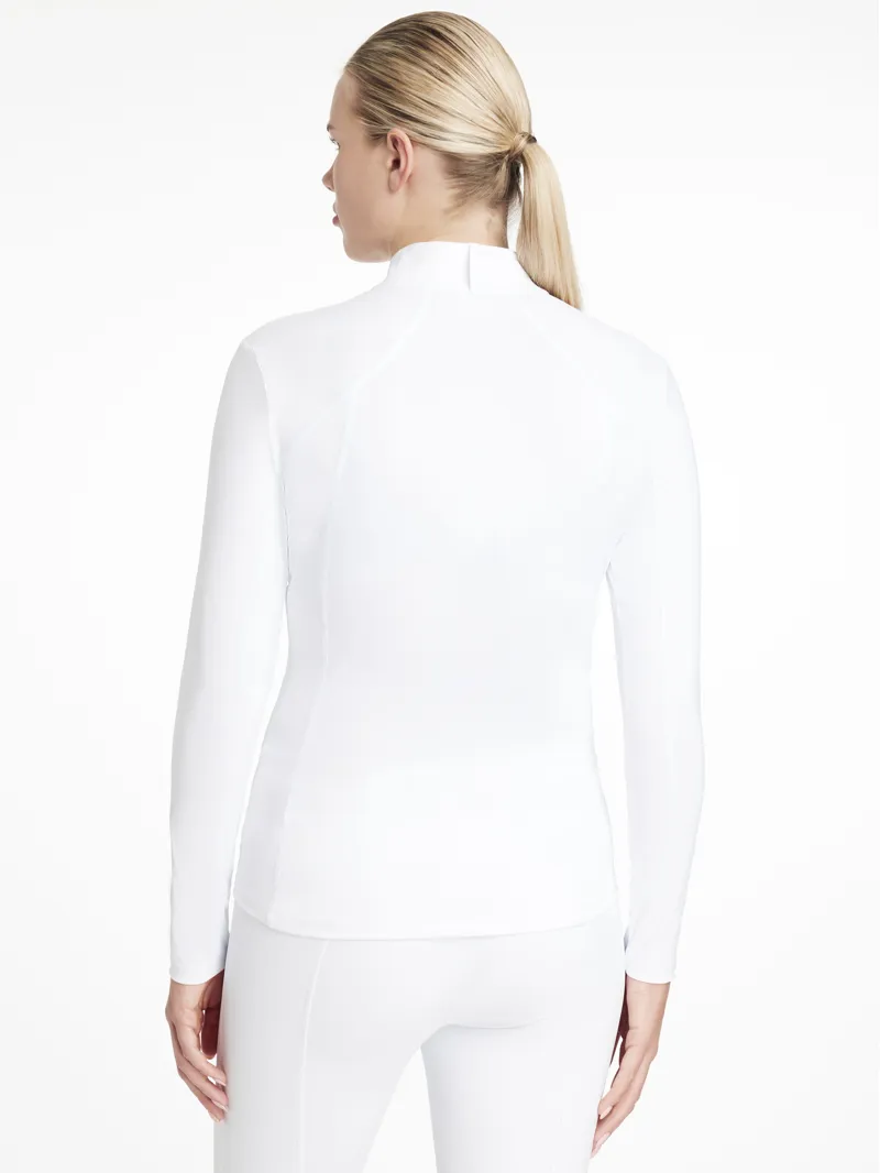 LeMieux Ladies Classique Base Layer White-1