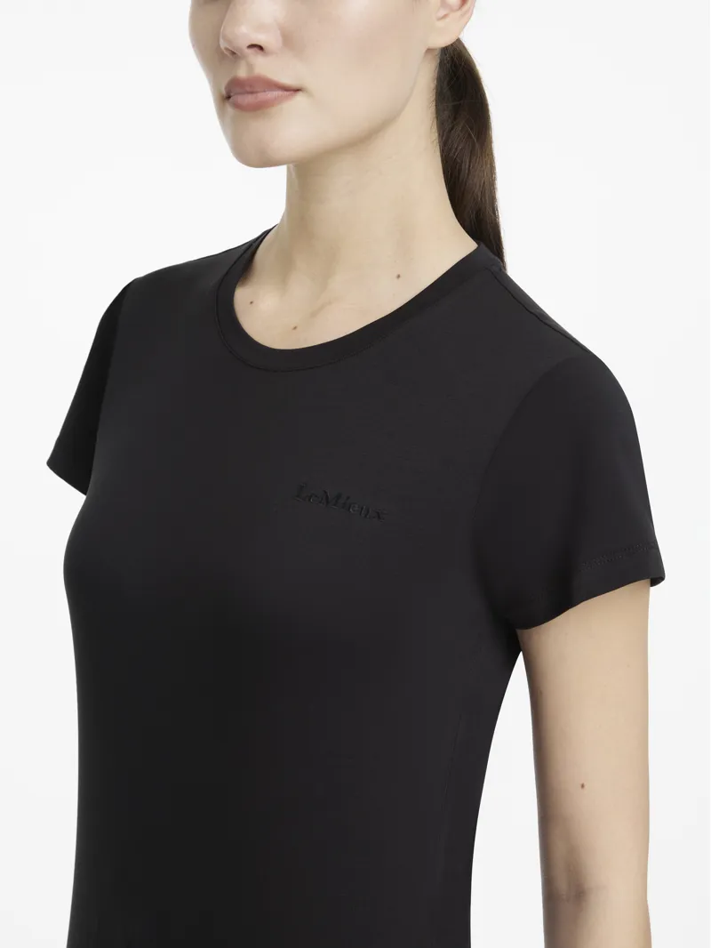 LeMieux Ladies Classique T-Shirt Black-2