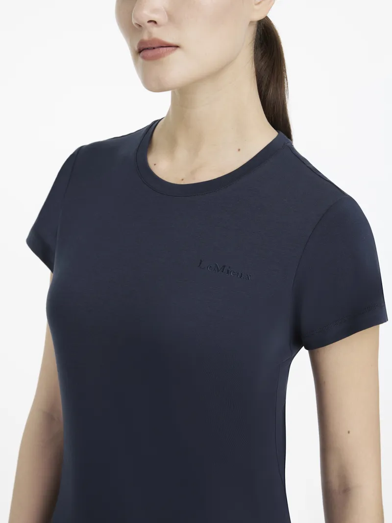 LeMieux Classique T-Shirt Navy-2