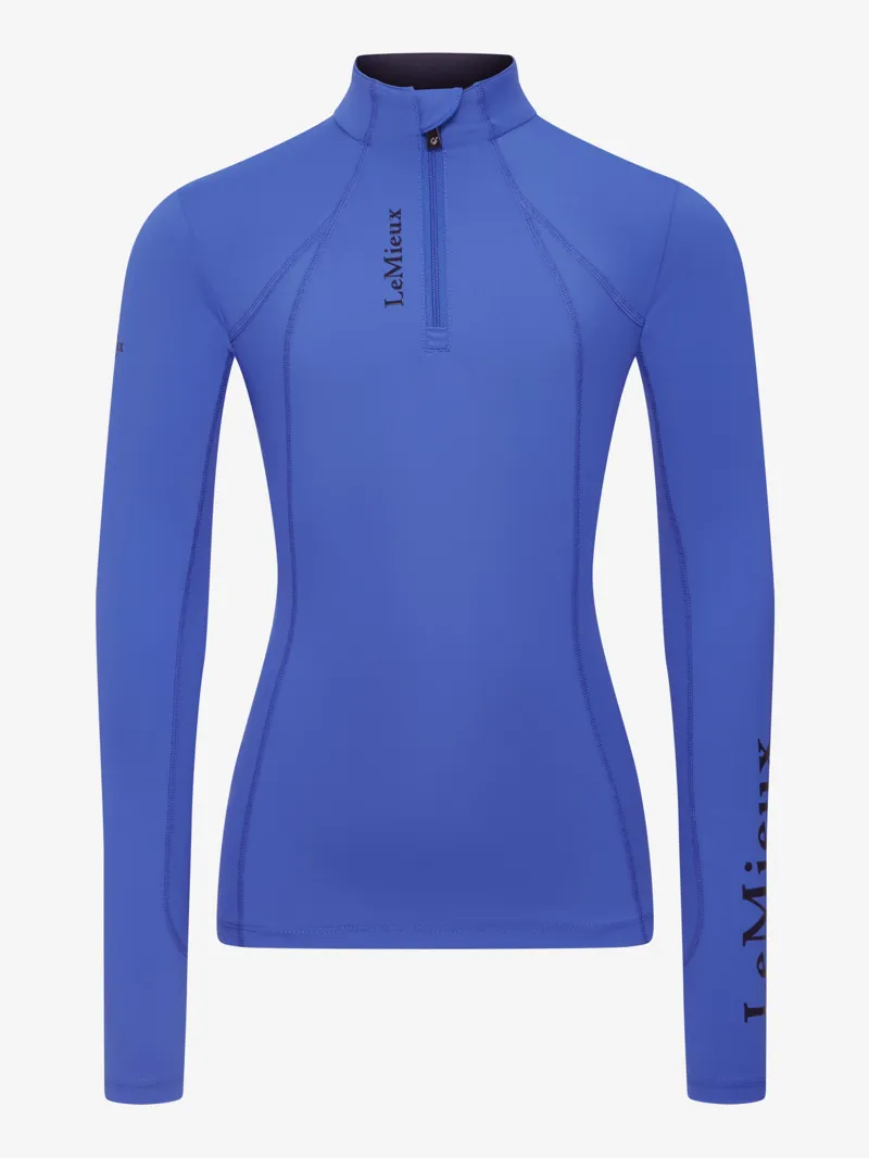 LeMieux Young Rider Classique Base Layer Benetton Blue-4