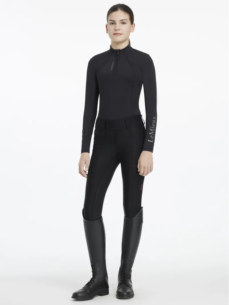 LeMieux Young Rider Classique Base Layer Black-2