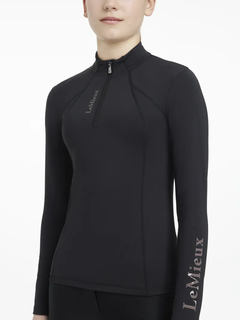 LeMieux Young Rider Classique Base Layer Black-4