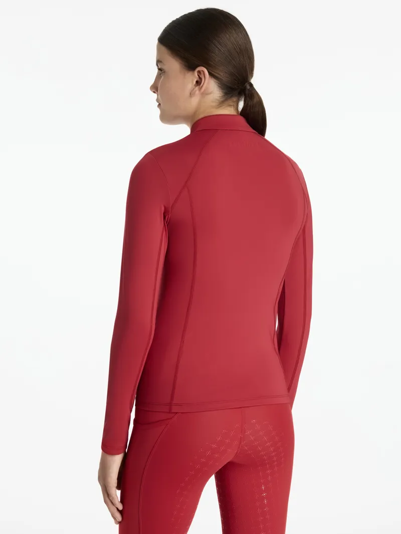 LeMieux Young Rider Classique Base Layer Chilli-1