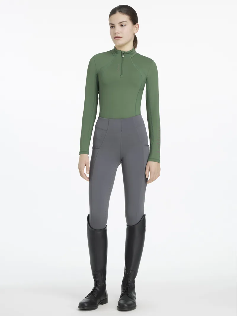 LeMieux Young Rider Classique Base Layer Hunter Green-1