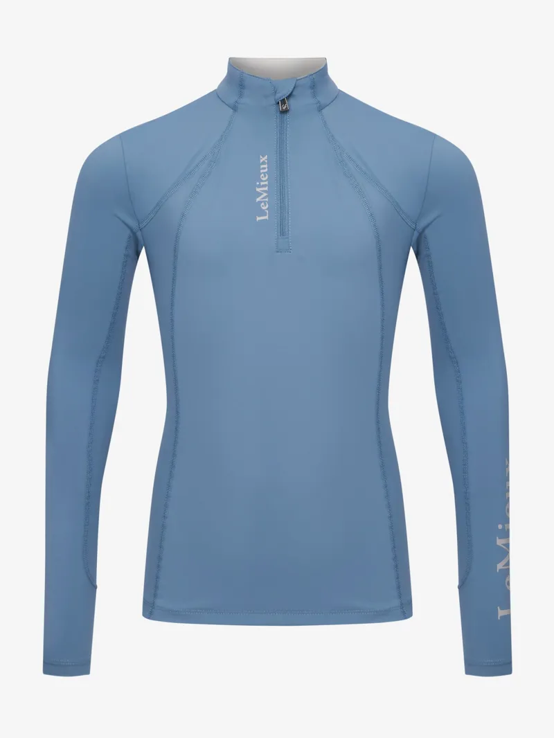 LeMieux Young Rider Classique Base Layer Ice Blue