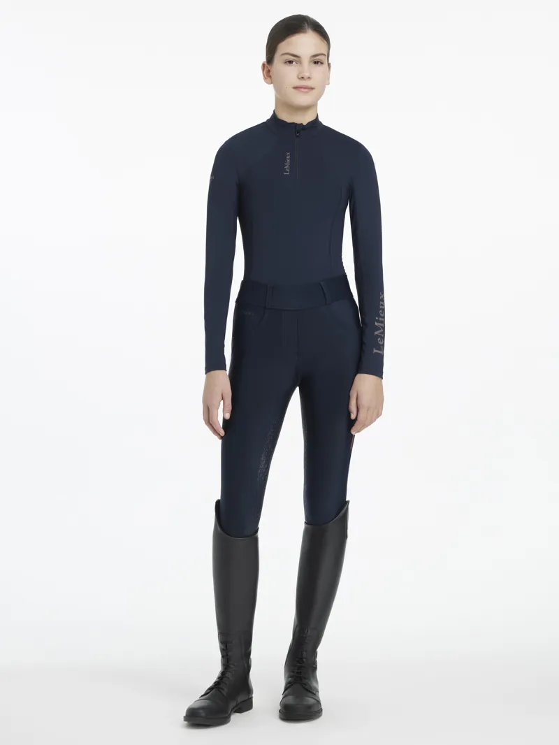 LeMieux Young Rider Classique Base Layer Navy-1