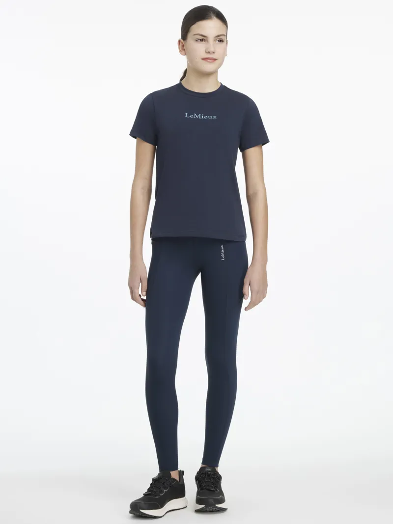 LeMieux Young Rider Classique T-Shirt Navy-1