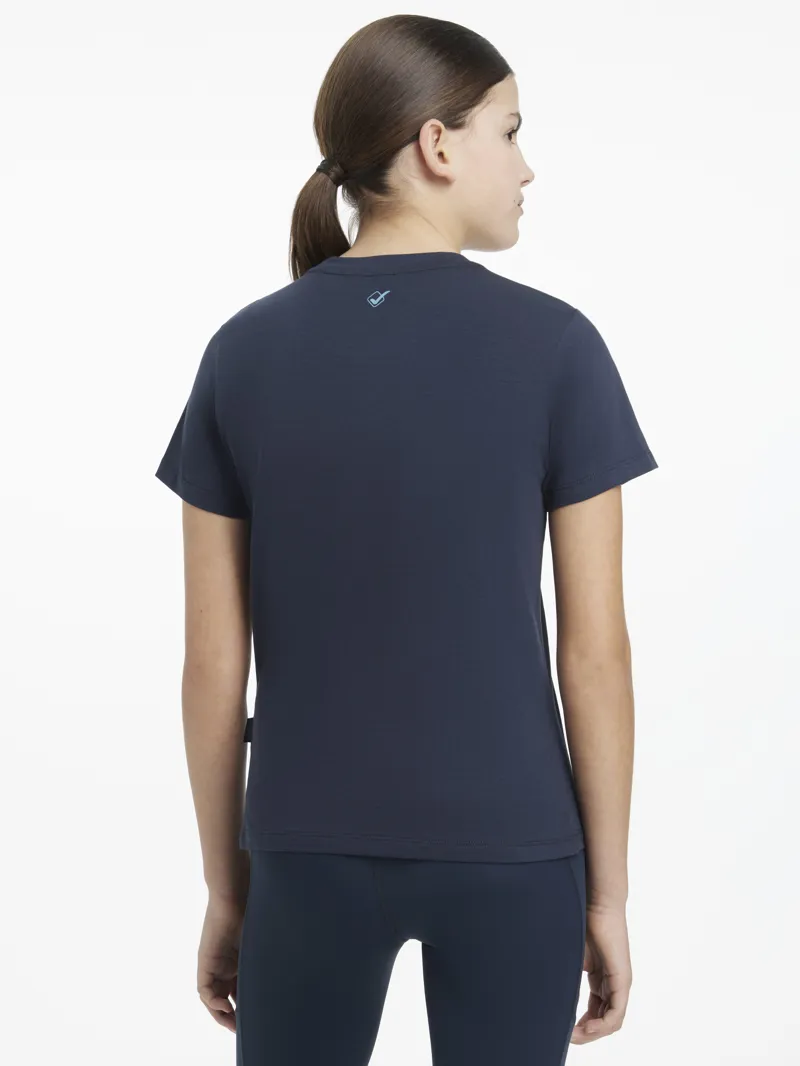 LeMieux Young Rider Classique T-Shirt Navy-3