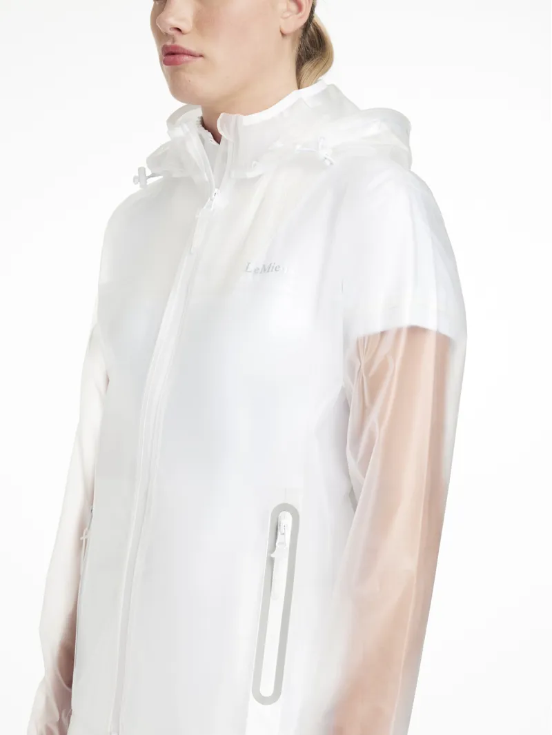 LeMieux Competition Waterproof Jacket Clear-2