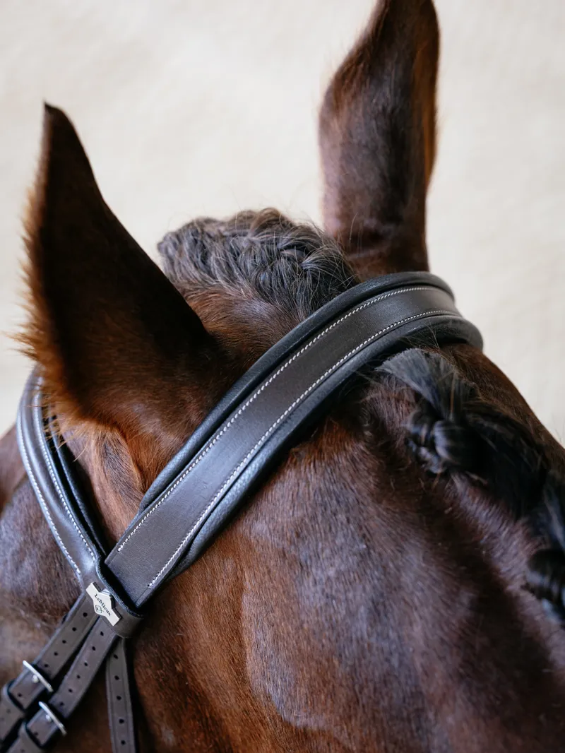 LeMieux Arika Split Noseband Bridle Brown-3