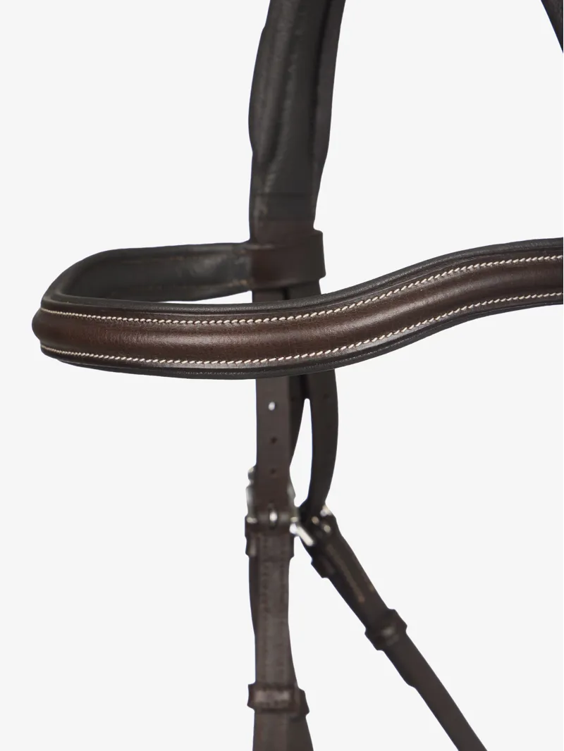 LeMieux Arika Split Noseband Bridle Brown-2