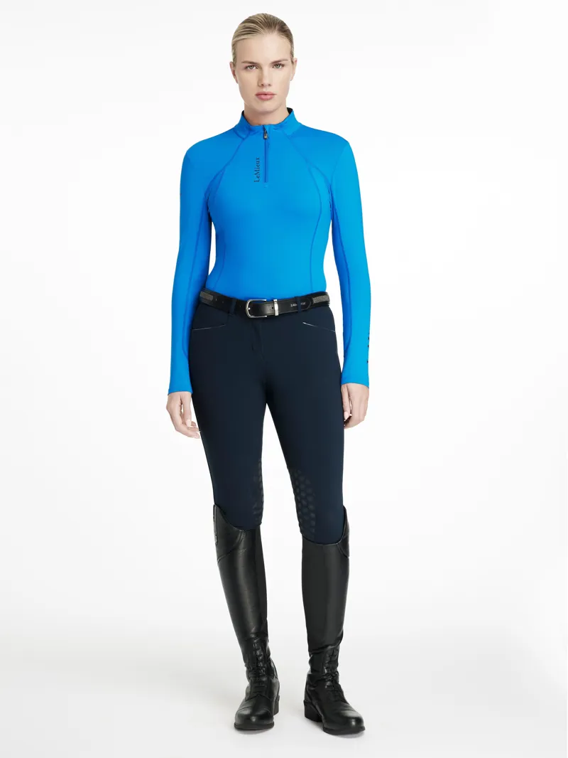LeMieux Ladies Classique Base Layer Benetton Blue-3