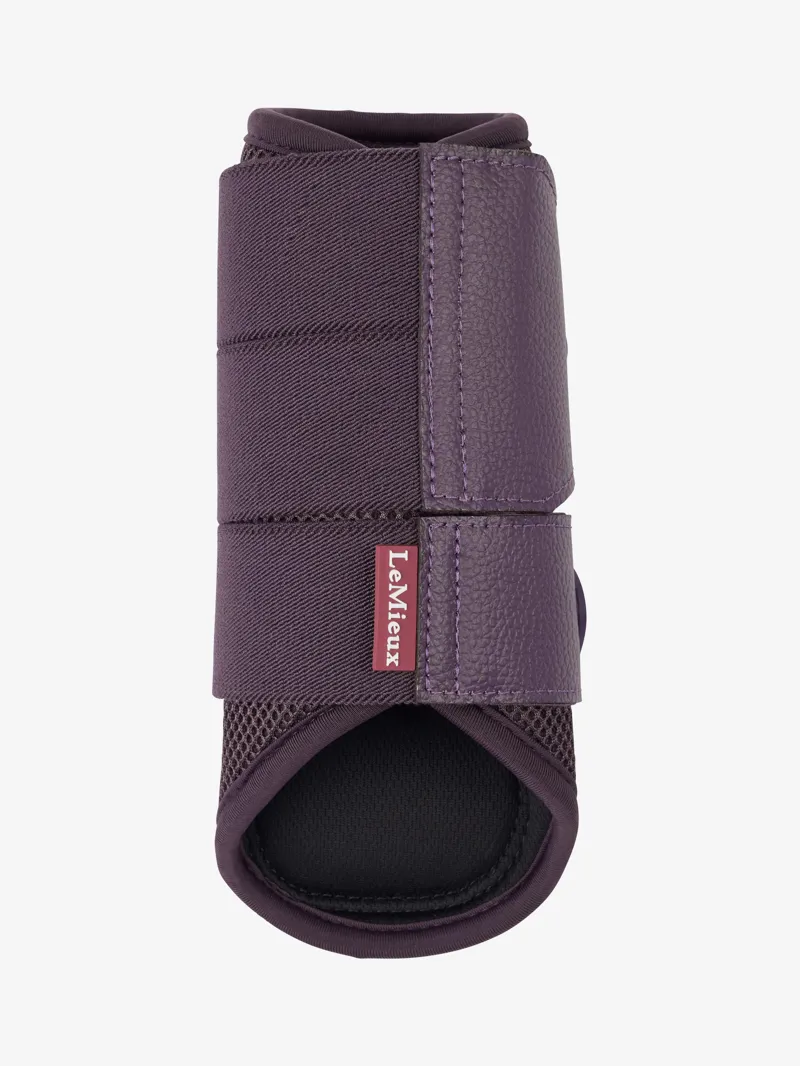 LeMieux Arika Mesh Brushing Boots Juniper-1