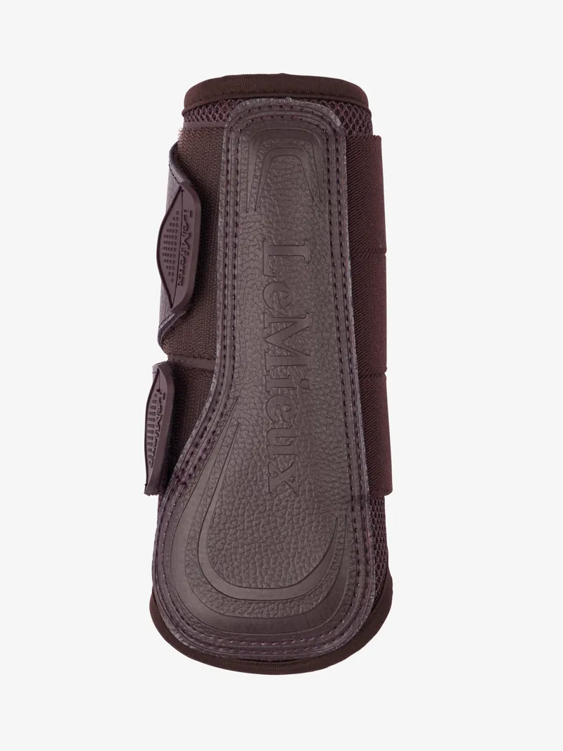 LeMieux Arika Mesh Brushing Boots in Damson