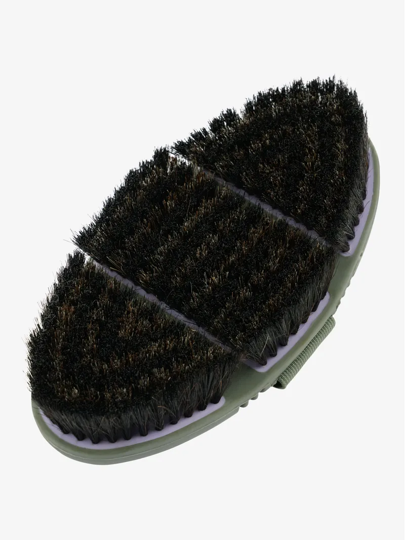 LeMieux Flexi Horse Hair Body Brush Lilac/Rosemary-1